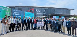 WWTFE delegation at SNIEC exhibition centre